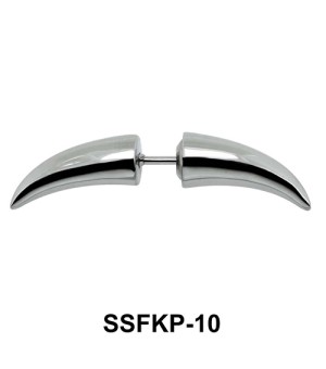 Mustache Shaped Big Stud SSFKP-10